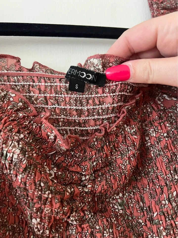 paper moon blouse size S - photo 3