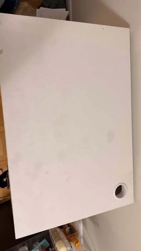 White Desk Mainstay with drawer - photo 2