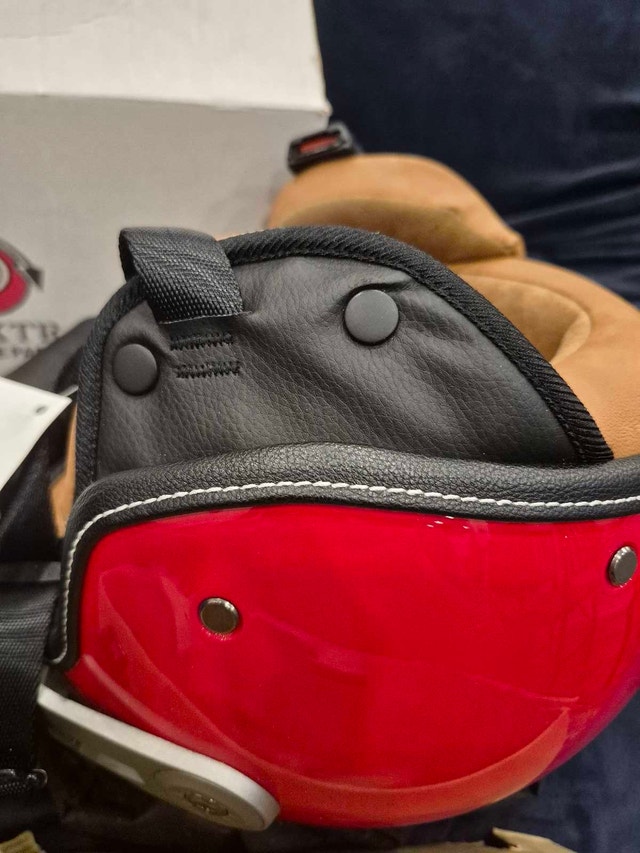 Beautiful RED DOT approved helmet for bike or electric scooter