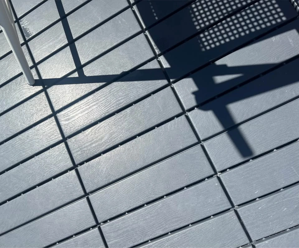 IKEA RUNNEN Outdoor Deck Tiles – Dark Grey (30x30 cm) - photo 2
