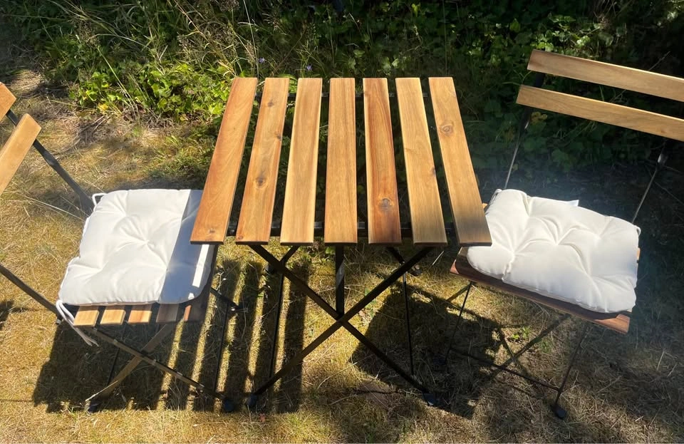 IKEA TÄRNÖ 3-Piece Bistro Set + 2 KUDDARNA Cushions - photo 2
