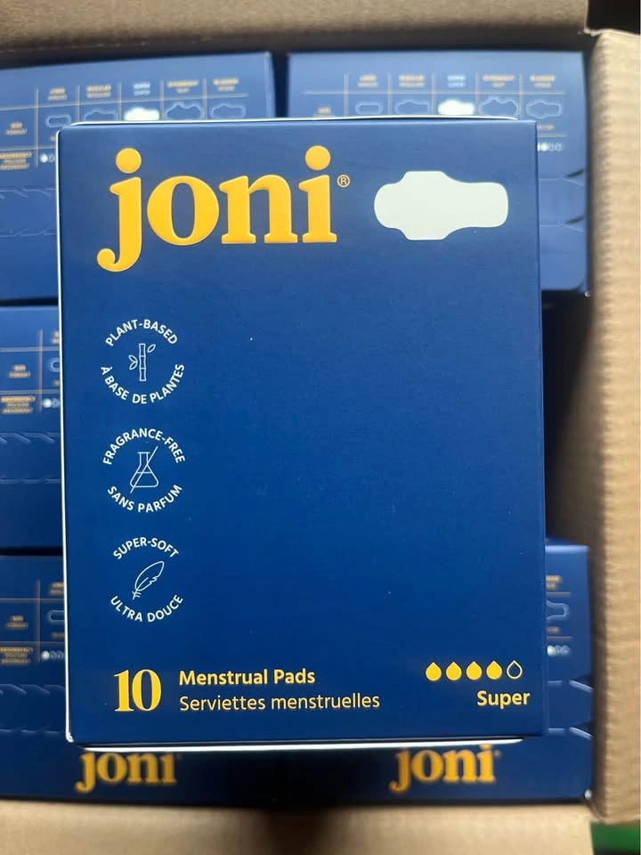 Joni Super Menstrual Pads – 12 boxes of 10 (new, sealed) - photo 3