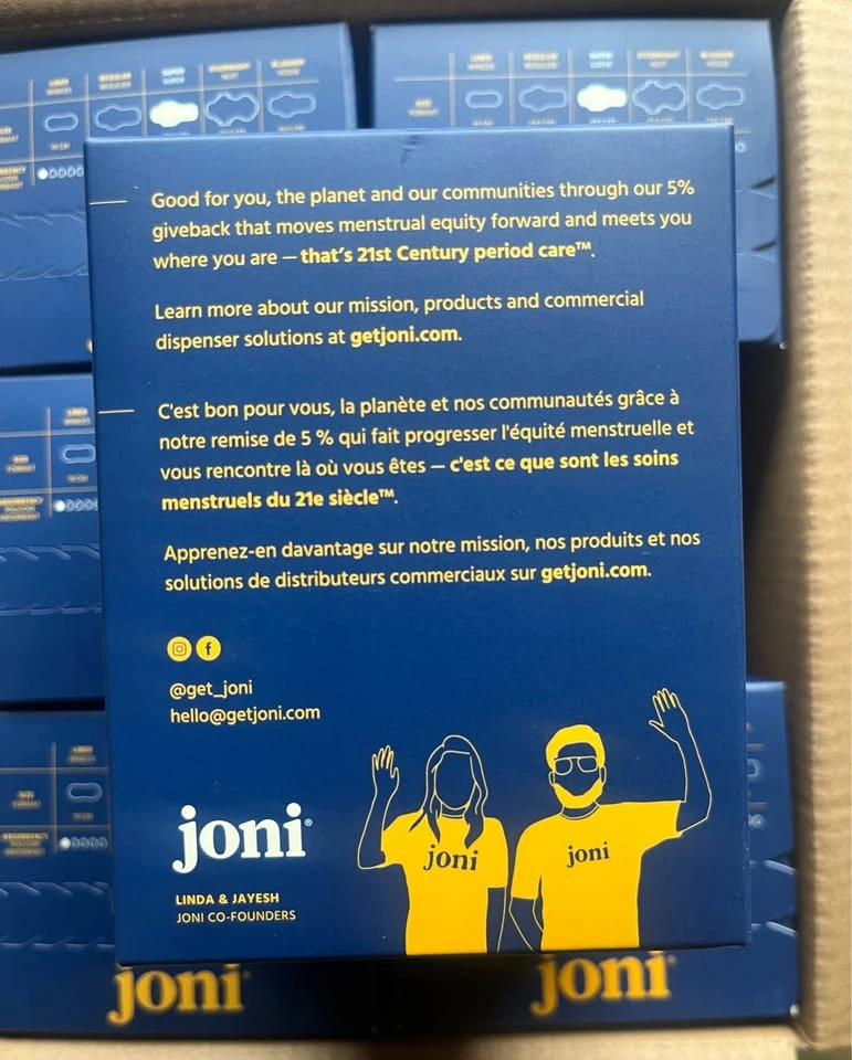Joni Super Menstrual Pads – 12 boxes of 10 (new, sealed) - photo 5