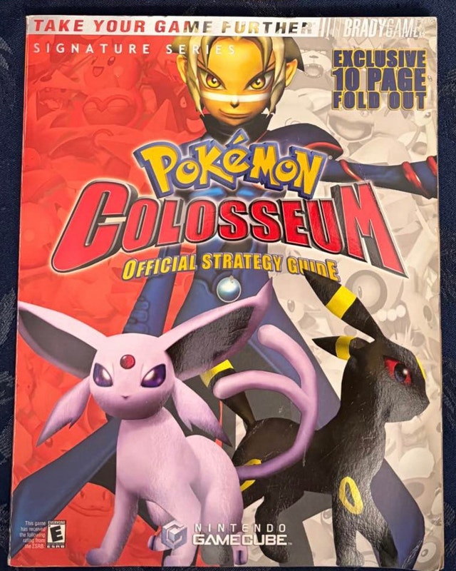 Pokemon Colosseum, poster attached