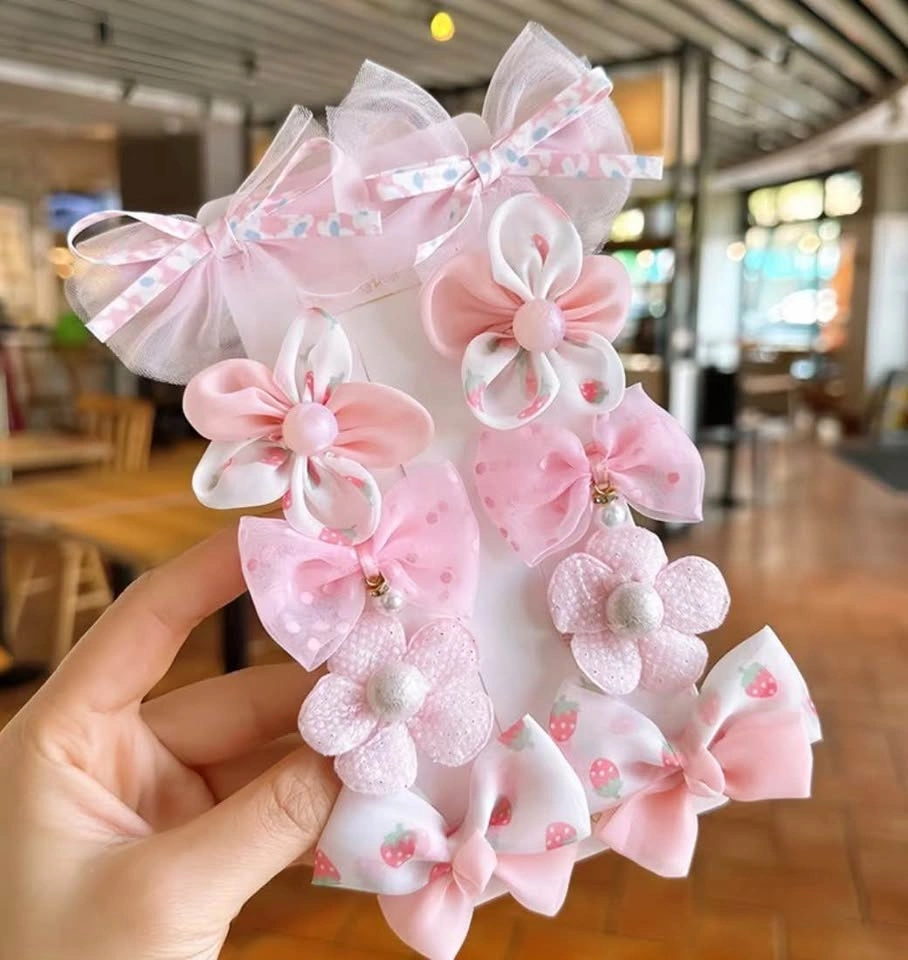 Baby Girl Pink Bow Sandals and Matching Headband Set - photo 3