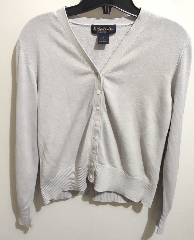 Brooks Brothers Silk and Cotton Cardigan Size S Womenswear - photo 2