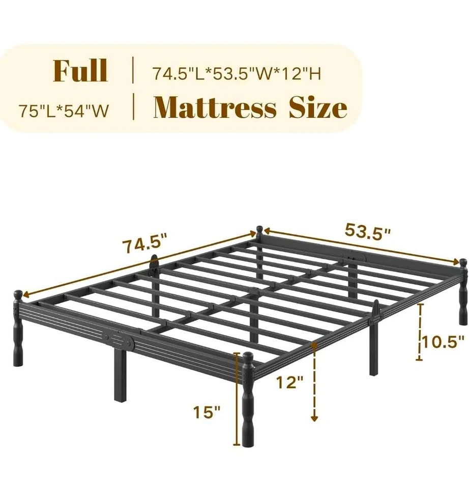 COMASACH 12 Inch Full size Bed Frame brand new - photo 3