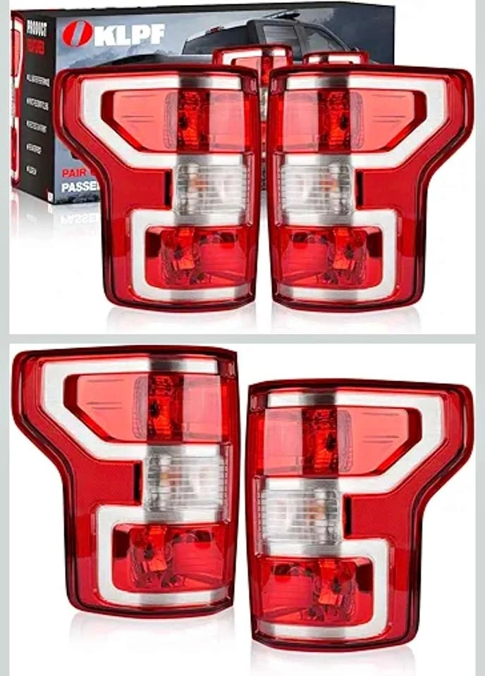 OKLPF Rear Brake Tail Light Assembly for 2018-2020 Ford F150