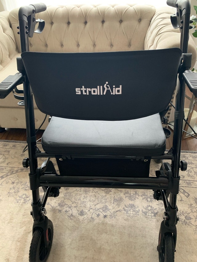 ⭐ NEW StrollAid 2-in-1 Rollator & Transport Chair - photo 5