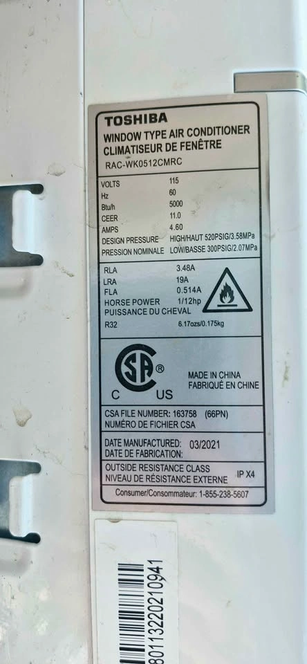5,000 BTU 115V Window Air Conditioner Cools 150 sq. ft. - photo 5