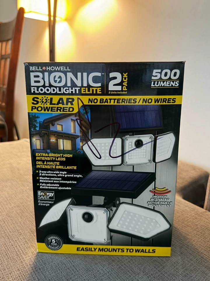 Bell+Howell Bionic Floodlight Elite 2-Pack - photo 4