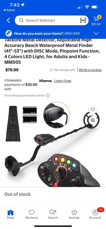 Tacklife MMD05 Metal Detector - photo 2
