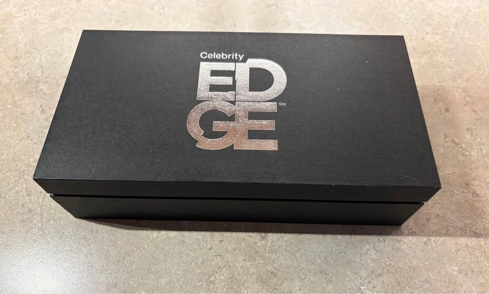 Rare Celebrity Edge Cruise Ship Crystal Model - Limited Edition - photo 2