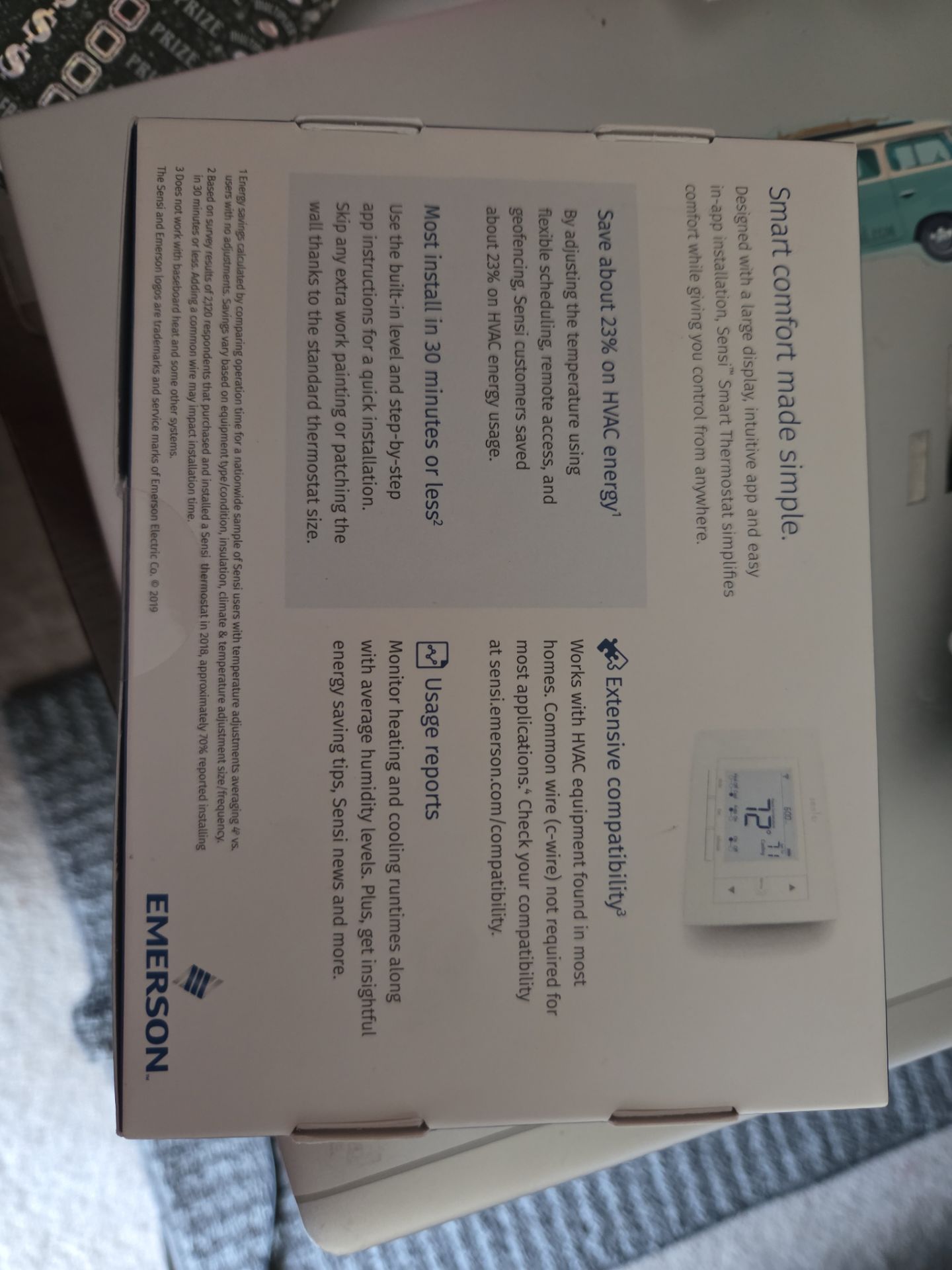 Smart Thermostat- Emerson ST55U - photo 2