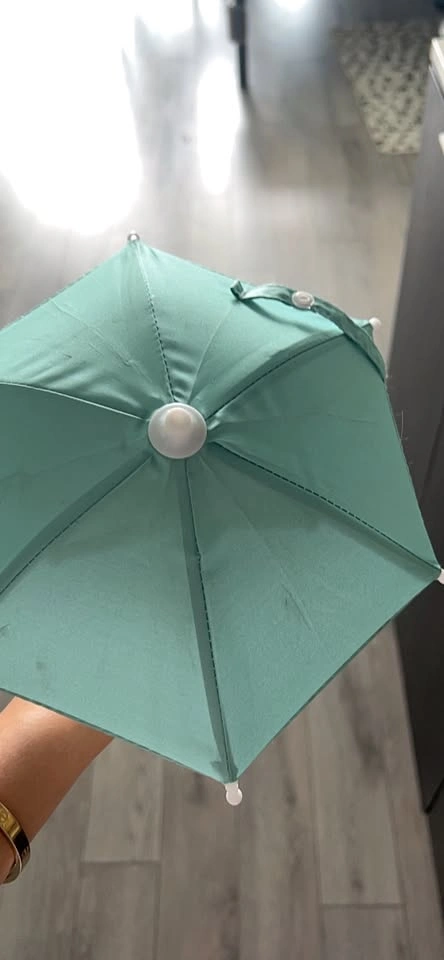 Light Green Flexible Stem Mini Umbrella - photo 2