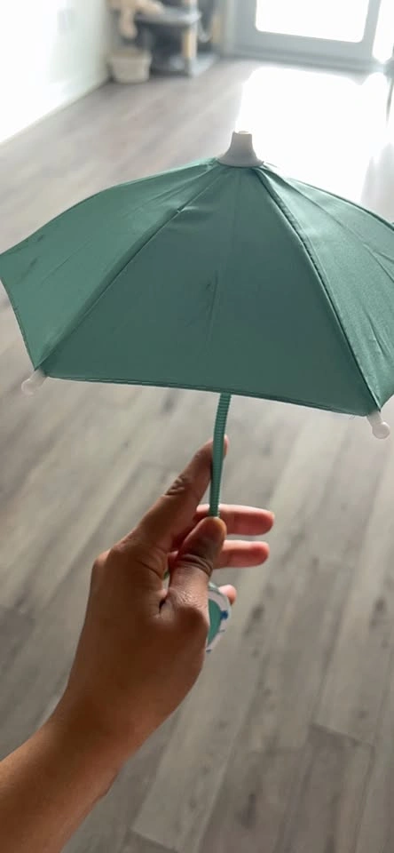 Light Green Flexible Stem Mini Umbrella - photo 3
