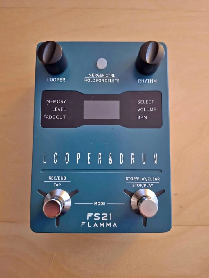 FLAMMA FS21 Drum Machine Looper Pedal