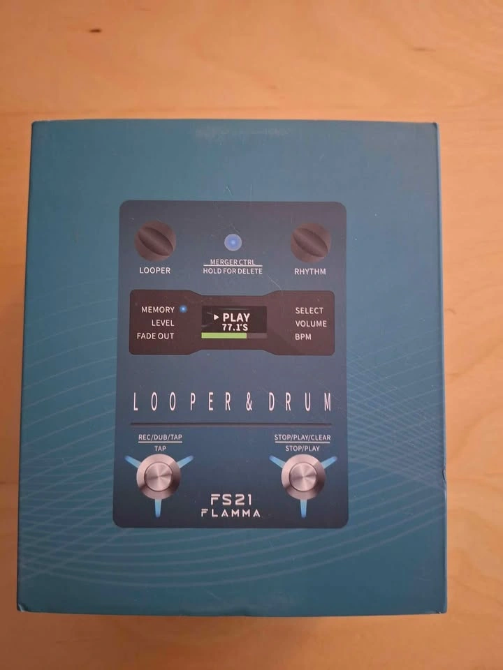 FLAMMA FS21 Drum Machine Looper Pedal - photo 2