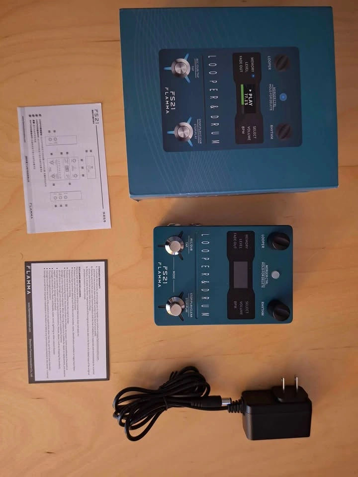 FLAMMA FS21 Drum Machine Looper Pedal - photo 4