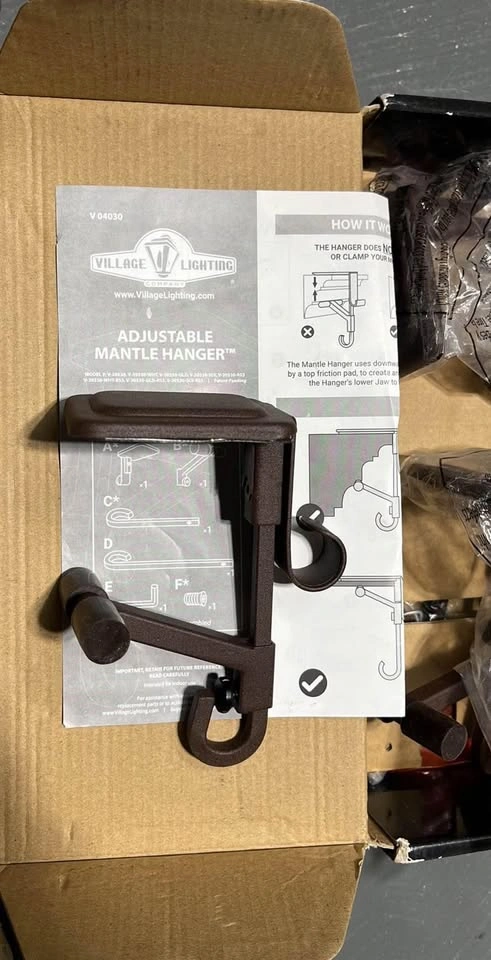 3 Piece Mantle Hanger Set - photo 4