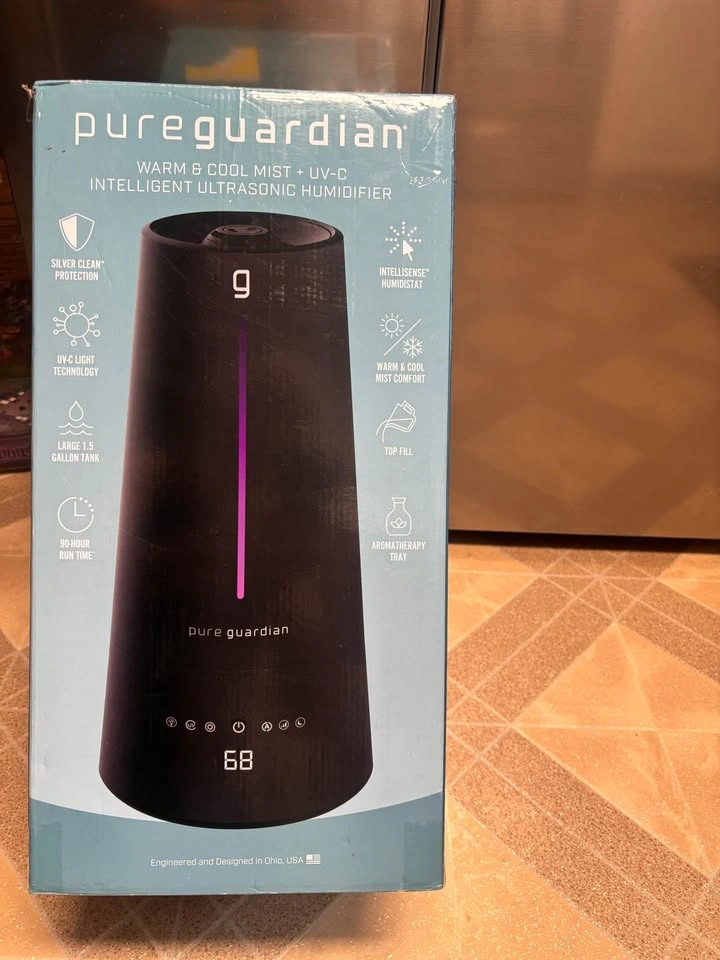 Warm and Cool Mist UV-C Intelligent Ultrasonic Humidifier - photo 4