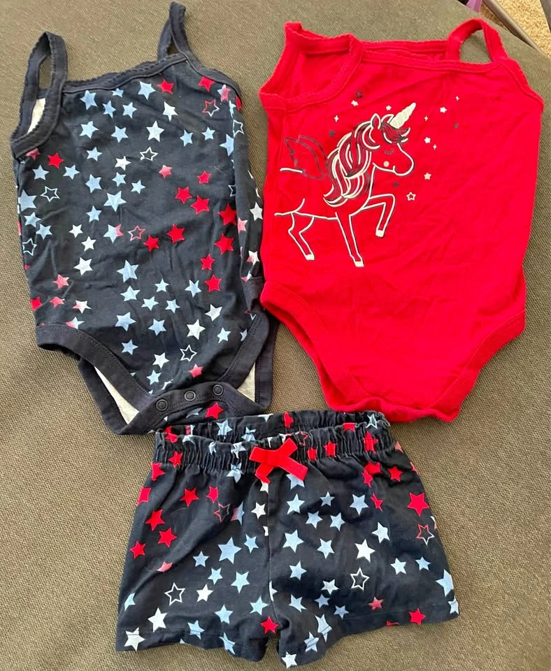 Fourth of July outfit 6-9 months