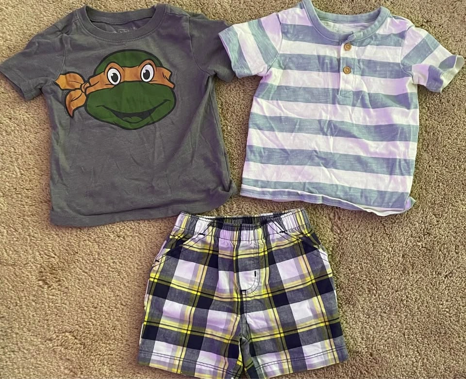 17 piece lot of boys clothes 6-9 months - photo 2