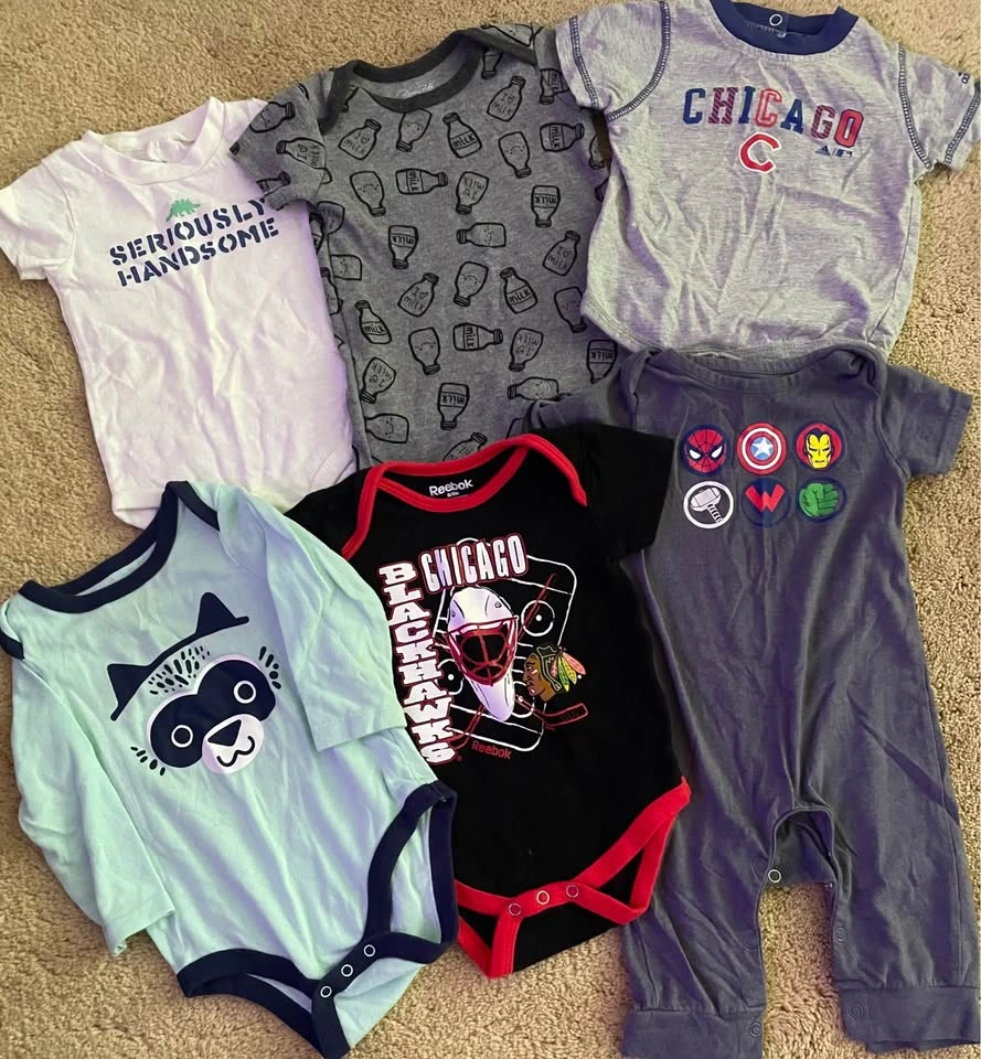 17 piece lot of boys clothes 6-9 months - photo 5
