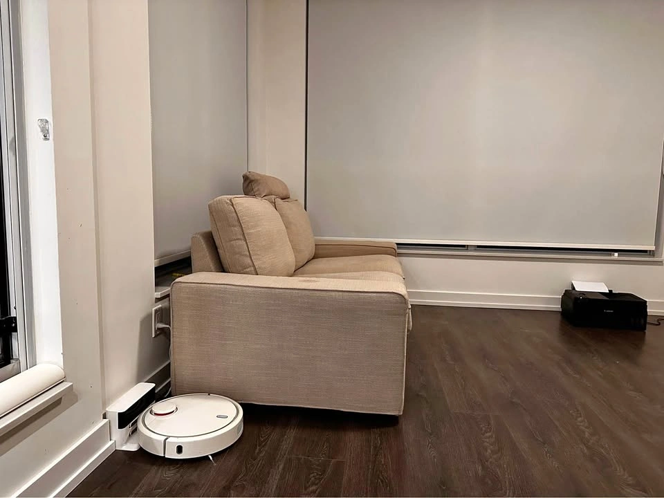 IKEA KIVIK Loveseat in Tresund light beige + Finnala headrest