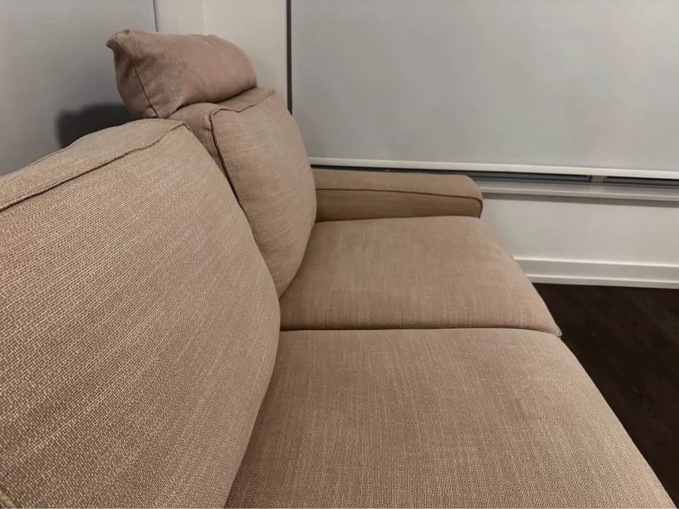 IKEA KIVIK Loveseat in Tresund light beige + Finnala headrest - photo 2