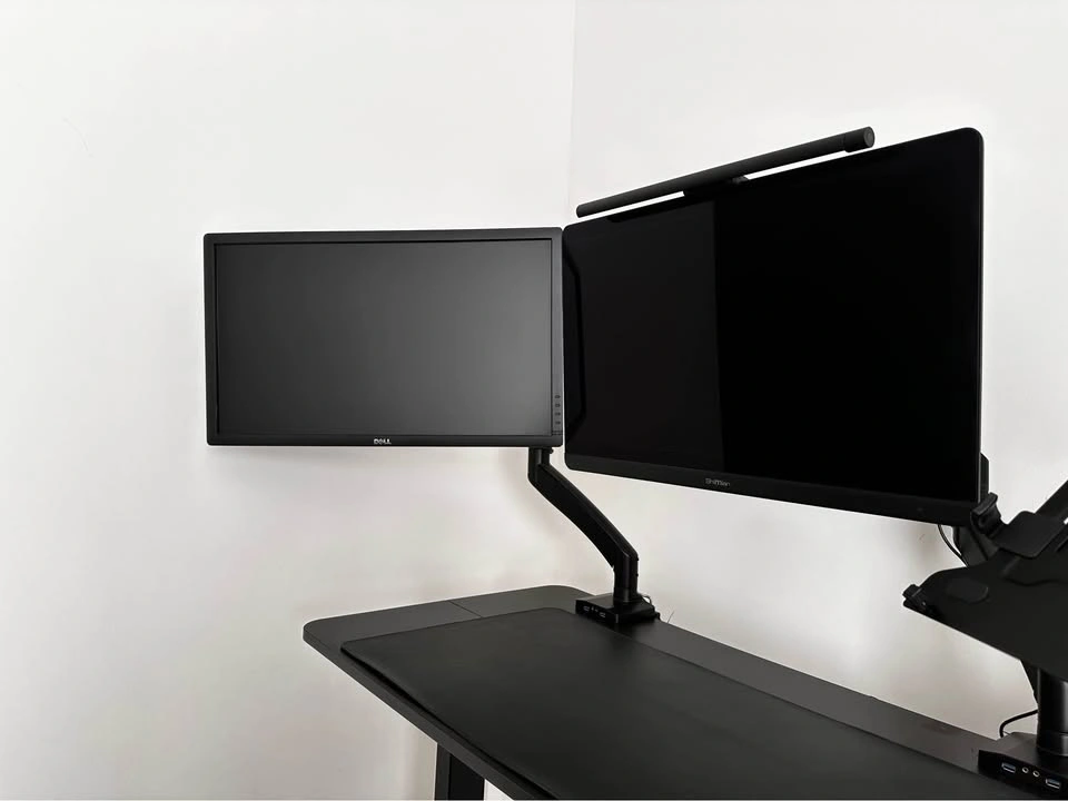 Complete Home Office Setup: Desk, Monitors, Chair & More - photo 2