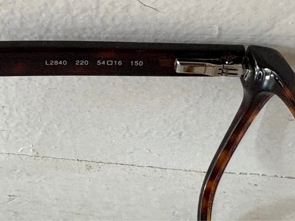 Authentic Men’s Lacoste Tortoise Shell Eyeglass Frames L2840 - photo 4