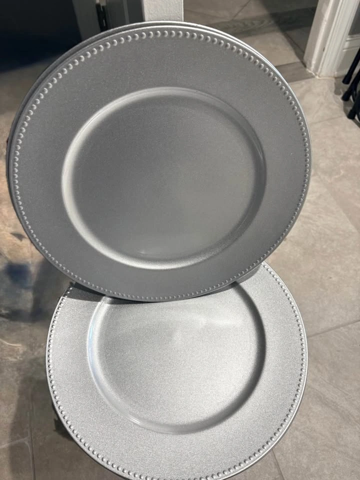 57 Silver Plate Chargers – Event Ready! - photo 2