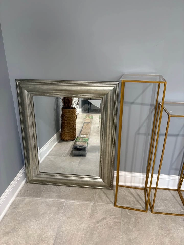 ✨ Elegant Silver Wall Decor Mirror ✨ - photo 2