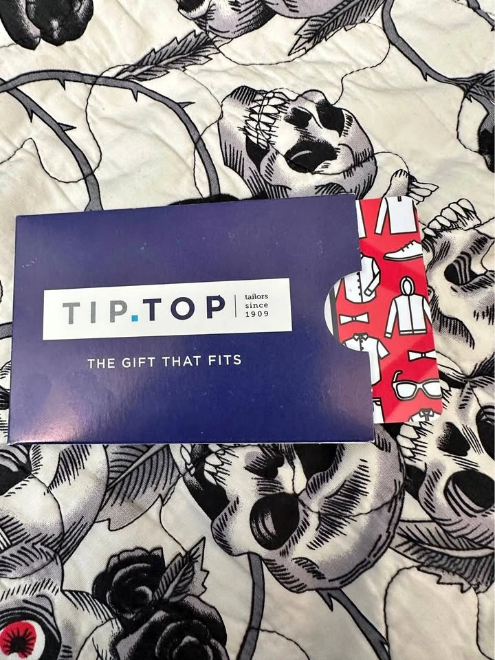 Gift Card Tip Top Tailors
