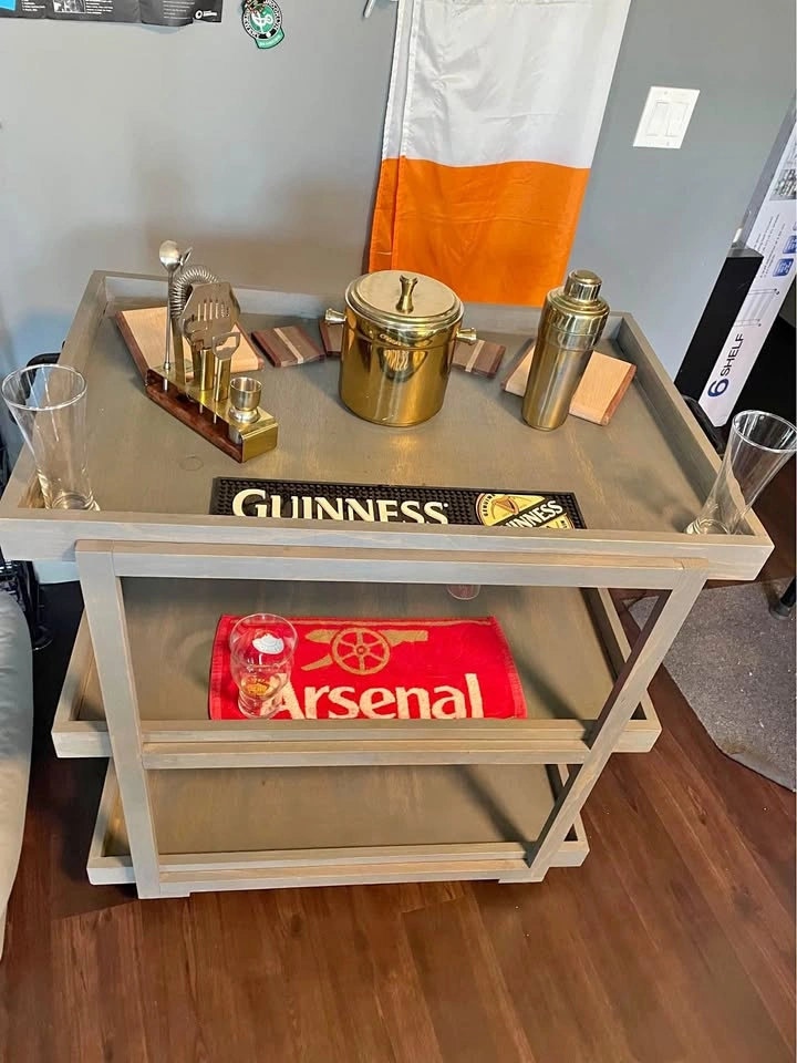 Custom Bar Cart