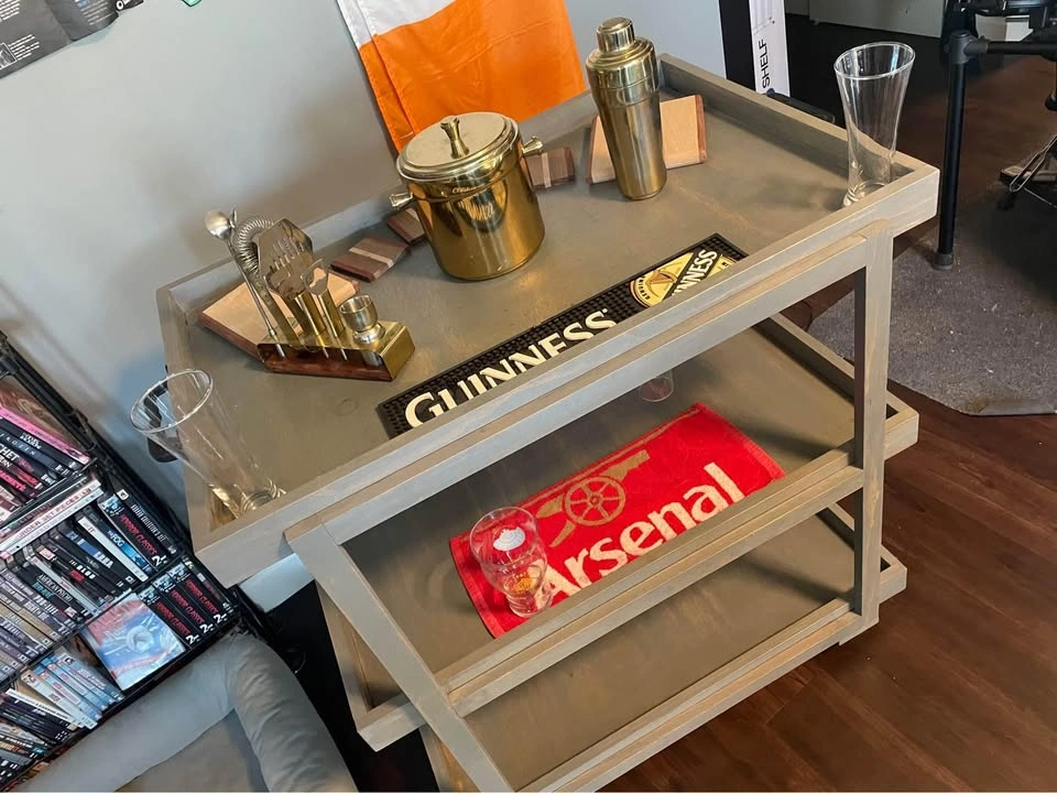 Custom Bar Cart - photo 2