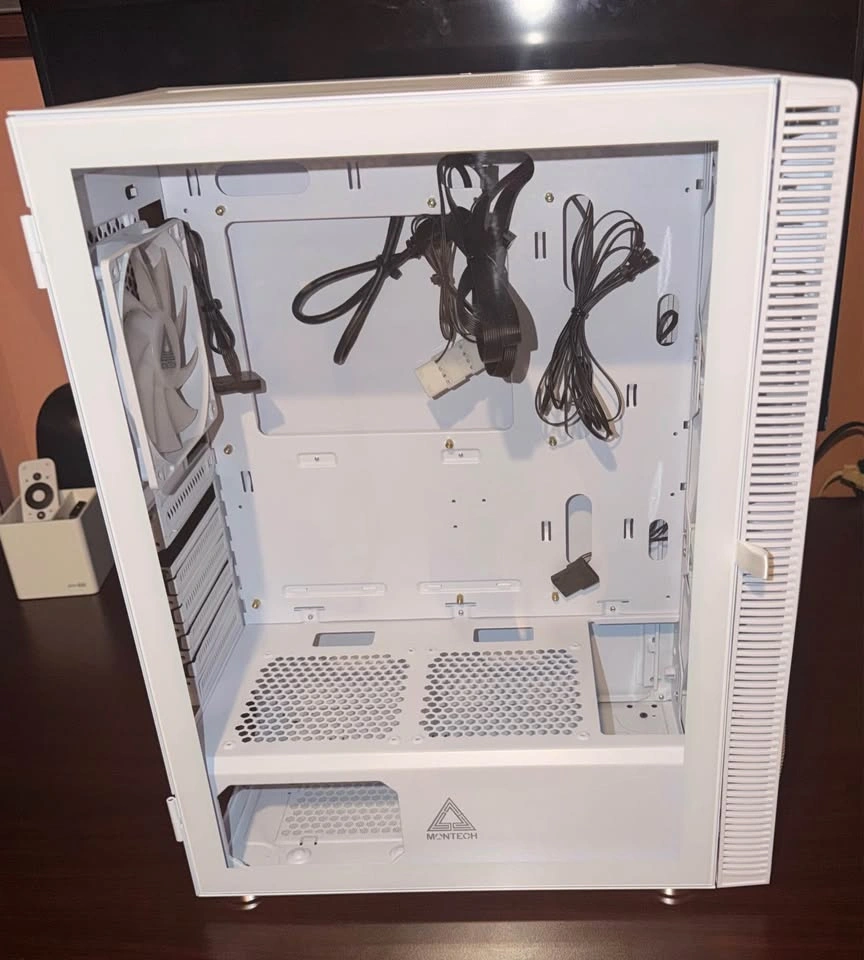 MONTECH X3 Mesh PC Case - White - photo 2