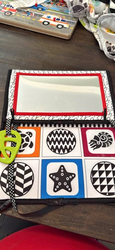 TAF Toys Tummy Time Floor Mirror