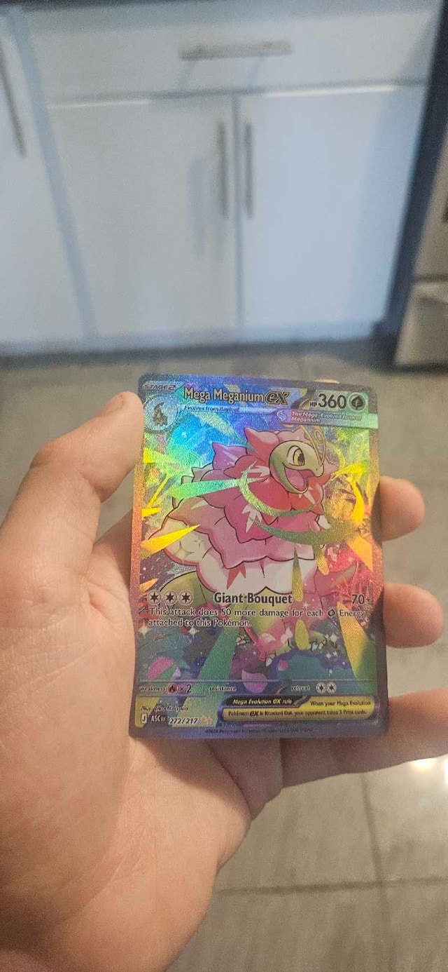 Mega Meganium GX Pokémon Card