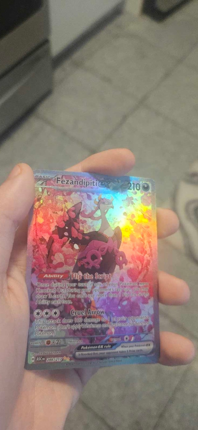 Pokémon Fezandipiti ex 208/217