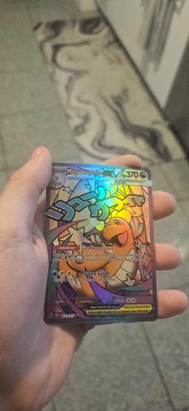 Pokemon Mega Dragonite EX Card