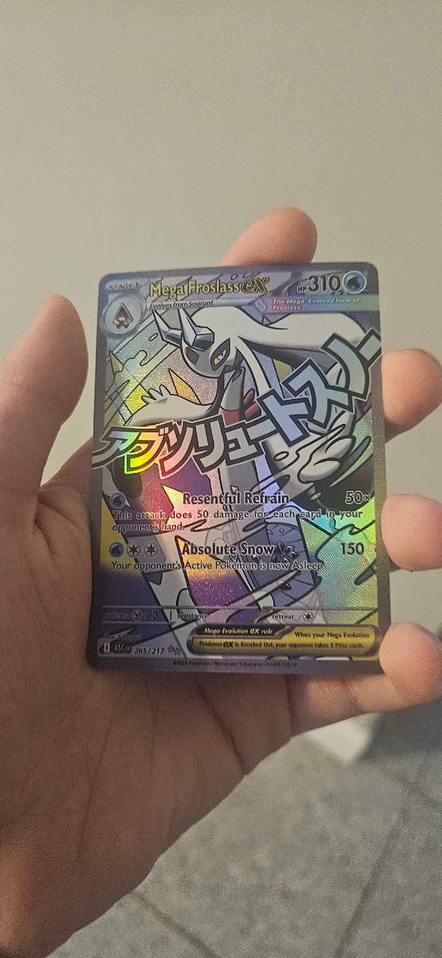Pokemon Mega Froslass EX Card