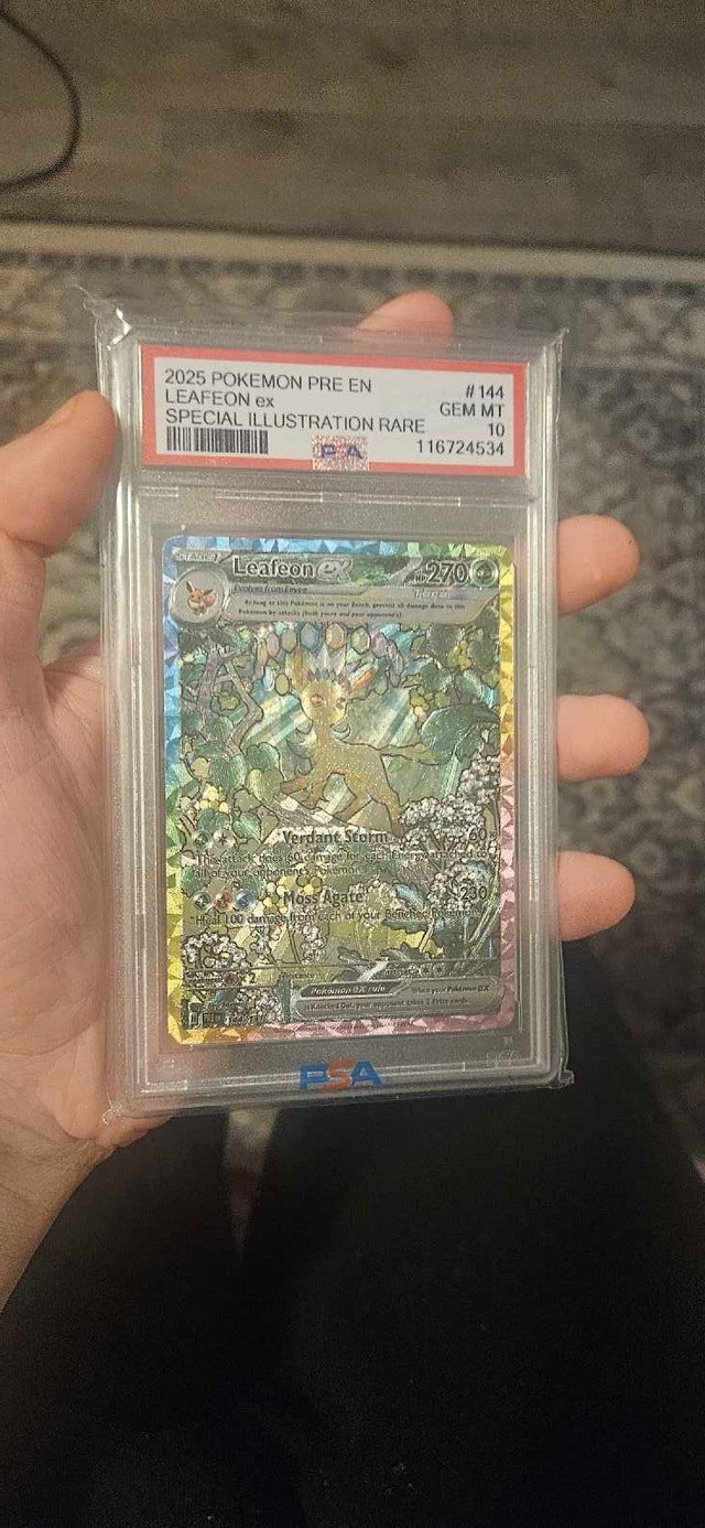 Pokemon Leafeon ex Special Illustration Rare PSA 10
