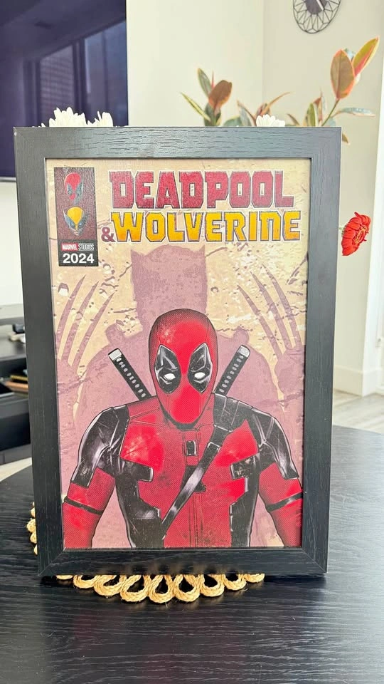 Painting wall painting Deadpool