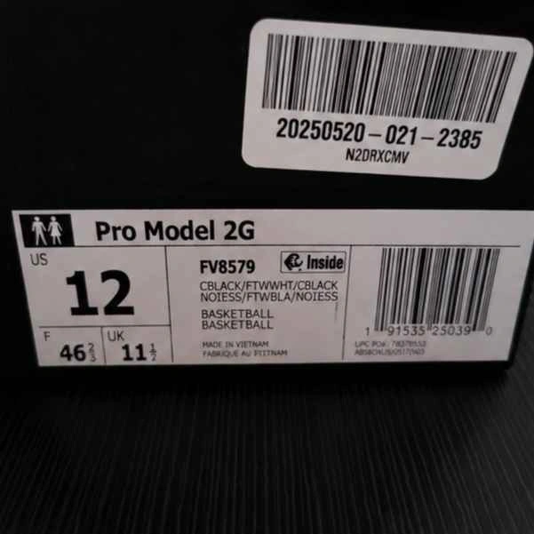 New Adidas Men's ProModel 2G Response Super 3.0 Size 12 - photo 4