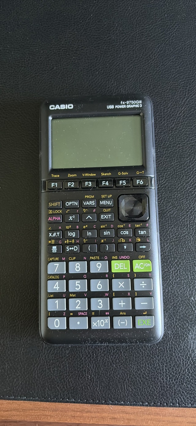CASIO graphing calculator