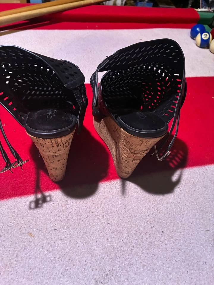 Charles Platform Wedge Sandals - photo 5