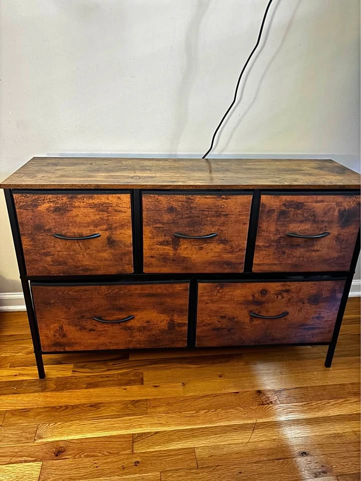 Dresser for Bedroom with 5 Drawers