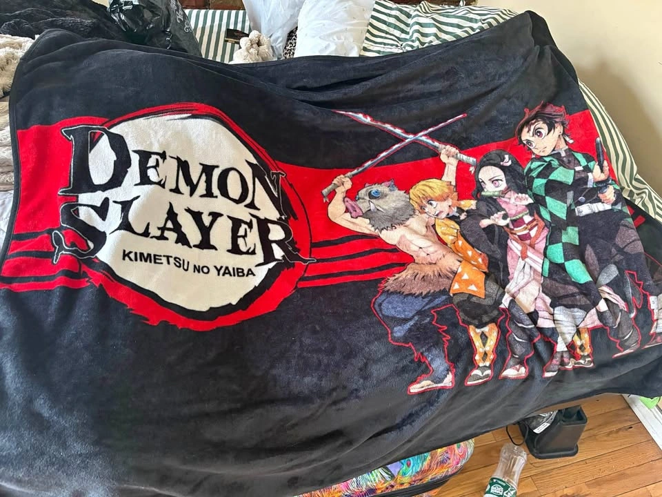 Demon Slayer Throw Blanket